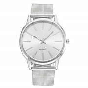 women's minimalist quartz watch, view 4 - MRSLM