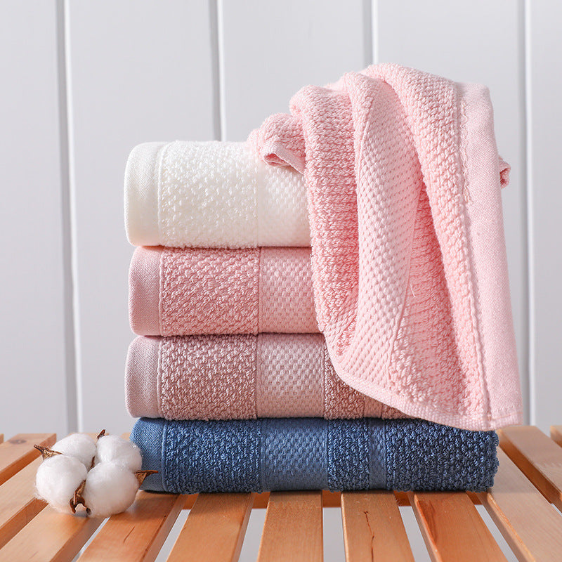 cotton jacquard hand towels, view 8 - MRSLM