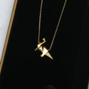 sterling silver dinosaur necklace - MRSLM