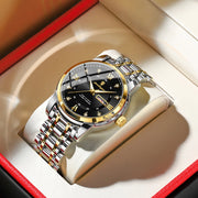 men's luminous quartz watch, view 4 - MRSLM