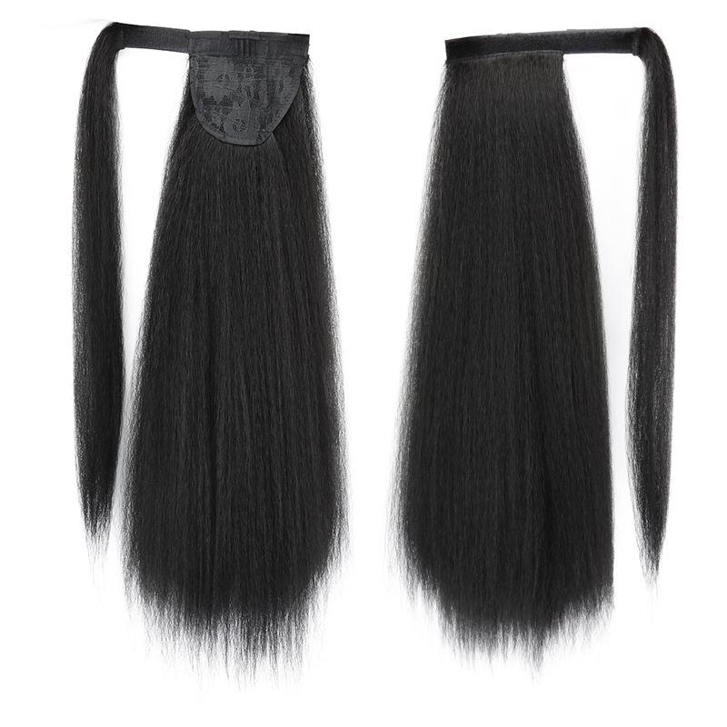 long straight ponytail hair extension, view 6 - MRSLM