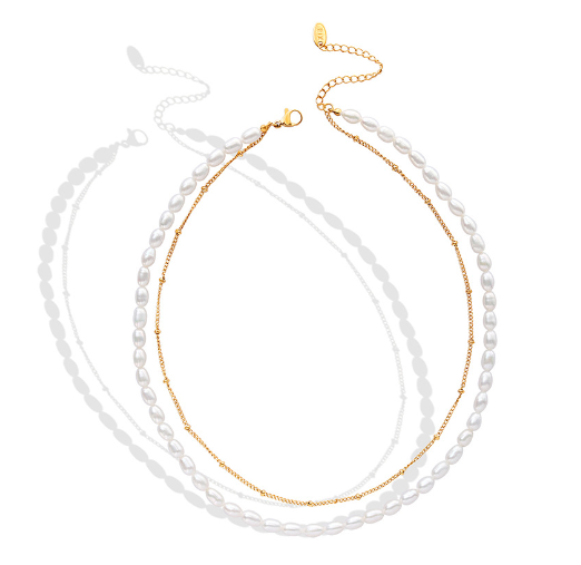 gold fashion necklace - MRSLM