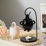 Iron frame hook oil burner, view 4 - MRSLM