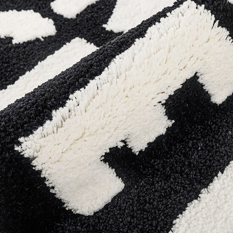 never give up tufted rug, view 5 - MRSLM