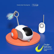 rolling car cat toy, view 2 - MRSLM