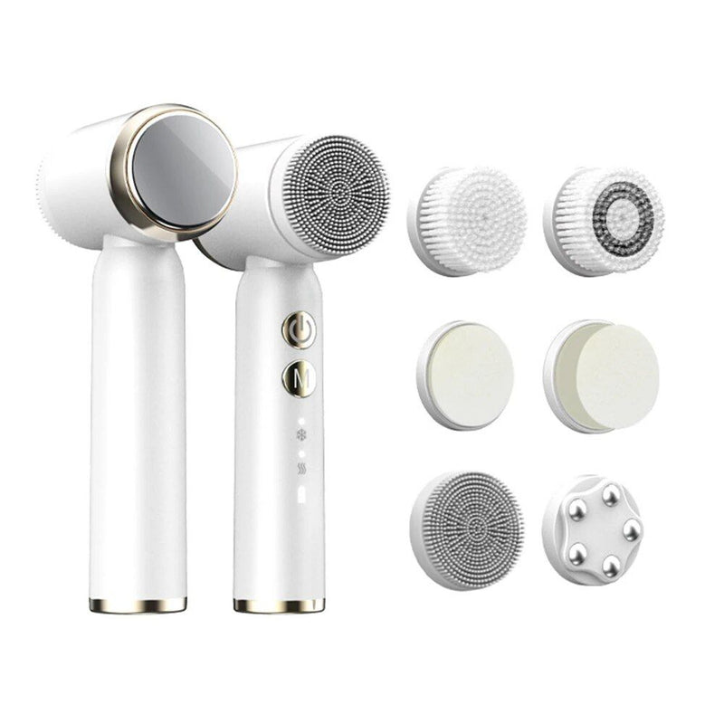 electric facial cleansing brush, view 3 - MRSLM