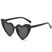 heart-shaped rhinestone sunglasses, view 9 - MRSLM