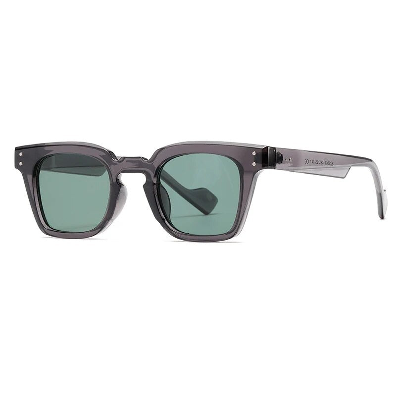retro square sunglasses, view 3 - MRSLM