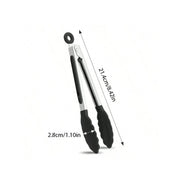 Silicone kitchen tongs set, view 6 - MRSLM