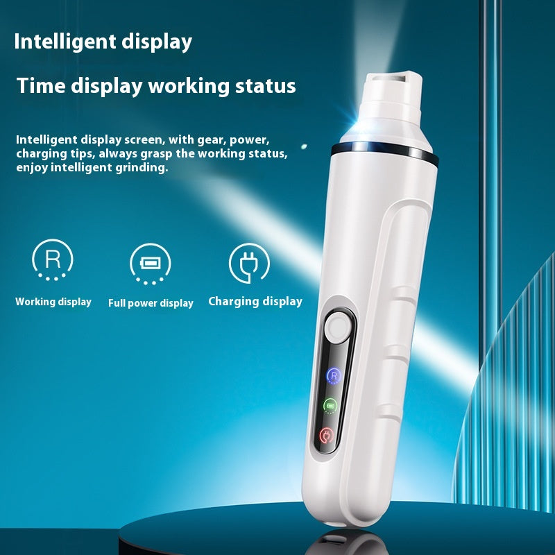 electric pet nail grinder, view 7 - MRSLM