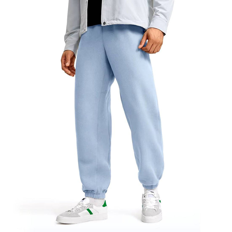 men's cotton fleece sweatpants, view 23 - MRSLM