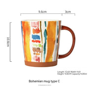 hand-painted graffiti ceramic mug, view 7 - MRSLM