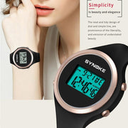 women's waterproof digital sports watch, view 6 - MRSLM