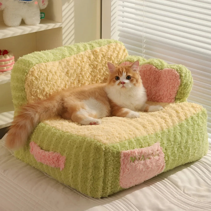 Cozy cat sofa bed, view 5 - MRSLM