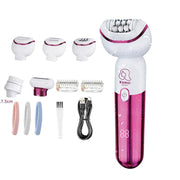 5-in-1 rechargeable hair removal epilator, view 6 - MRSLM