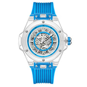 Men's transparent automatic mechanical watch, view 9 - MRSLM
