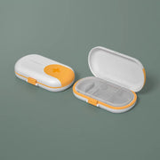 portable travel pill case with cutter, view 3 - MRSLM