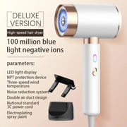 wireless rechargeable leafless hair dryer, view 5 - MRSLM