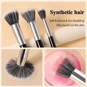 goat hair stippling brush set, view 5 - MRSLM
