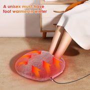 soft velvet foot warmer heater, view 3 - MRSLM