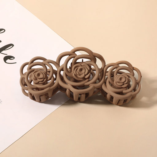 elegant rose hair claw, view 2 - MRSLM