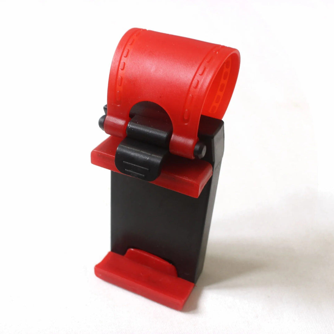 Universal Car &amp; Bike Steering Wheel Phone Mount - GPS/Navigation Holder