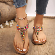 crystal bohemian sandals, view 6 - MRSLM