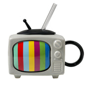Television-shaped ceramic mug, view 5 - MRSLM