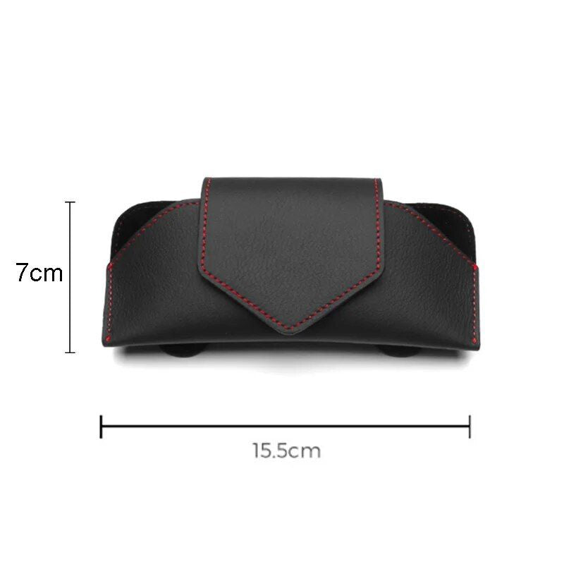 universal car sun visor glasses and accessories holder, view 10 - MRSLM