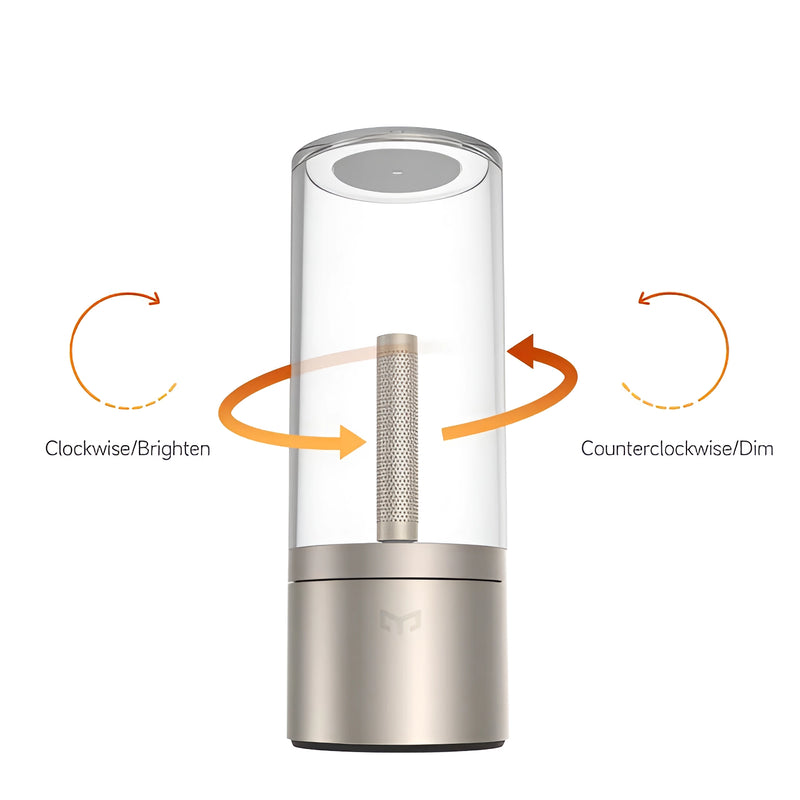 wireless night light with stepless dimming, view 2 - MRSLM