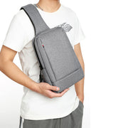 Men's chest sling bag, view 2 - MRSLM