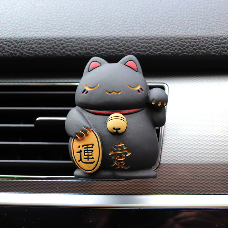 lucky cat car air freshener, view 6 - MRSLM