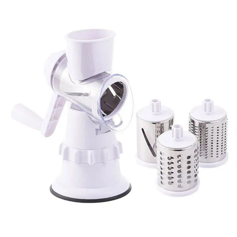 manual rotary cheese grater, view 4 - MRSLM