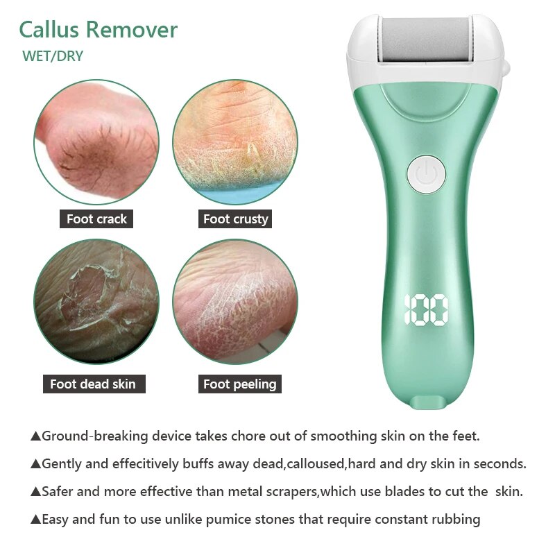 usb rechargeable electric foot file, view 12 - MRSLM