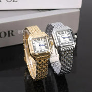 Women's silver square watch - MRSLM