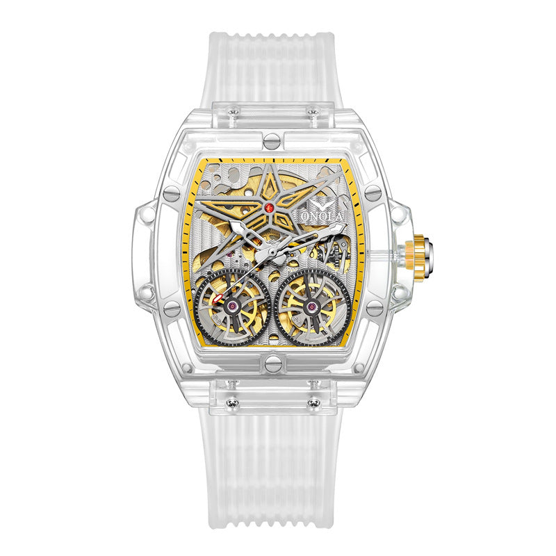 men's double flywheel automatic watch, view 11 - MRSLM