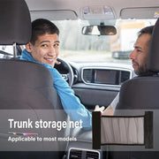 car trunk elastic mesh organizer, view 9 - MRSLM