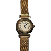 Women's retro gold steel watch, view 5 - MRSLM