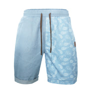 loose cotton sports shorts, view 4 - MRSLM