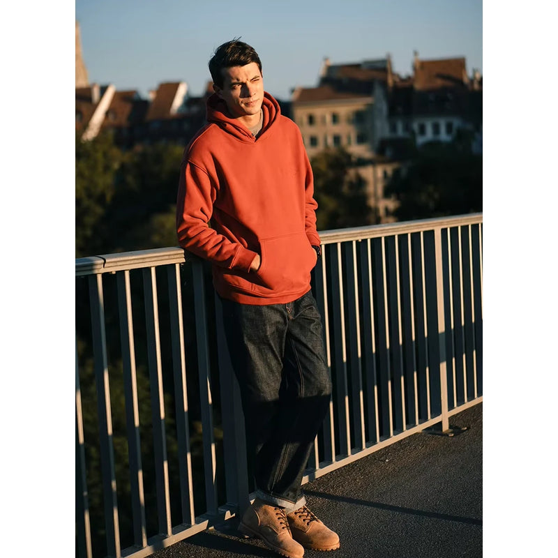oversized 400gsm carbon peached hoodie, view 26 - MRSLM