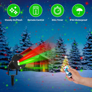 Outdoor red and green laser Christmas projector light - MRSLM