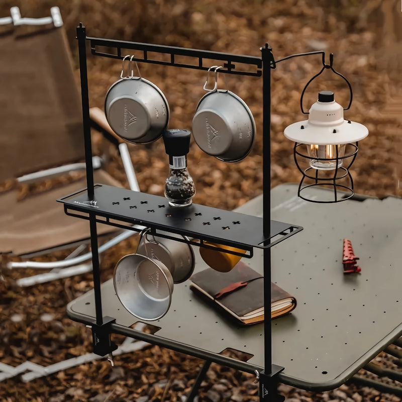 portable camping table storage rack, view 4 - MRSLM
