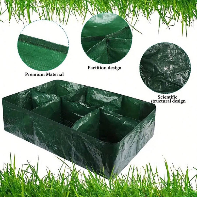 portable reusable garden planting bag, view 4 - MRSLM