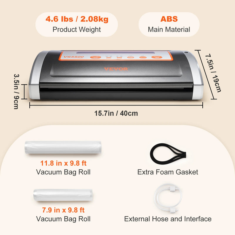 80Kpa vacuum sealer machine, view 2 - MRSLM
