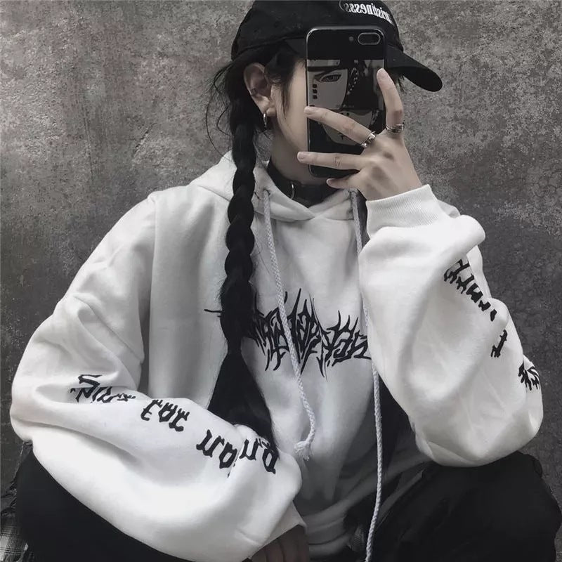 long printed hoodie, view 3 - MRSLM