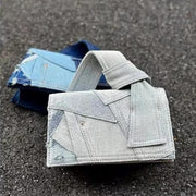 denim crossbody bag, view 4 - MRSLM