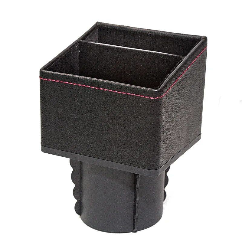 Luxury Leather Car Storage Box & Organizer