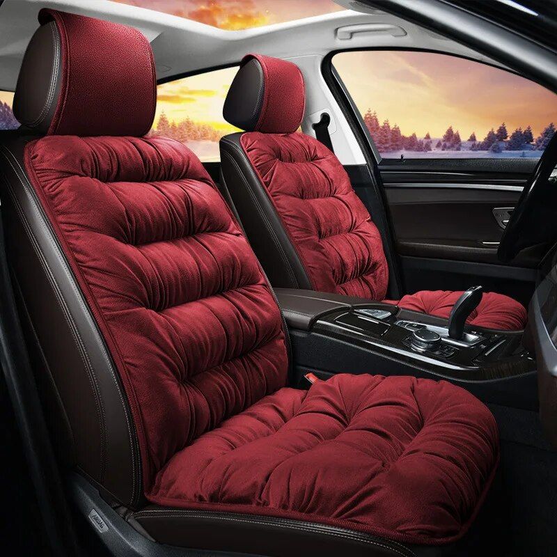 all-season plush car seat cushion, view 10 - MRSLM