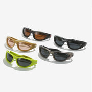 polarized rectangle sunglasses, view 11 - MRSLM