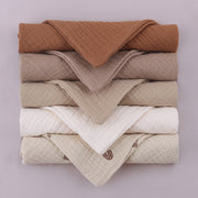 gauze cotton baby washcloths, view 11 - MRSLM